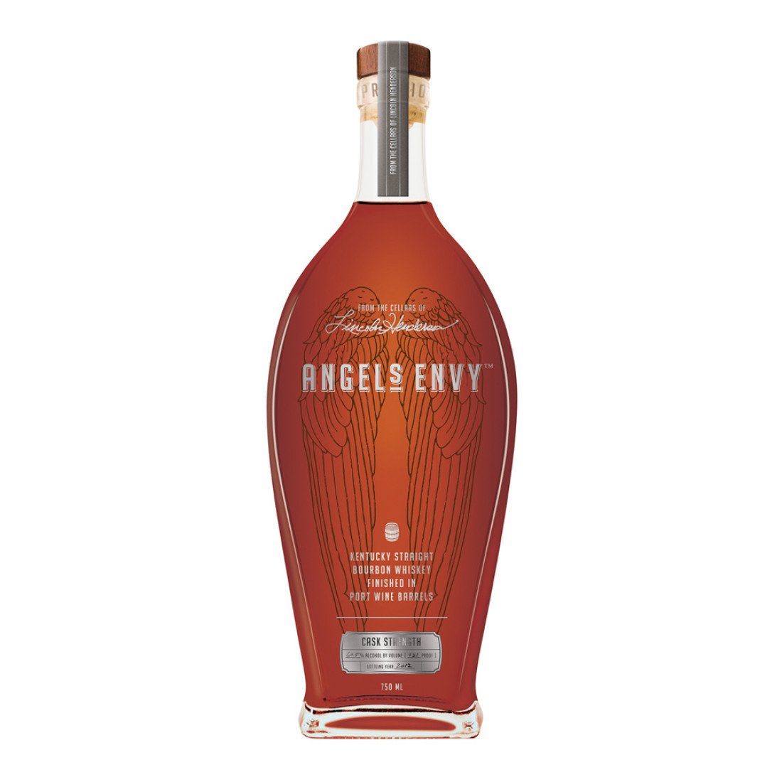 Angel's Envy Cask Strength Bourbon Whiskey, 750ml