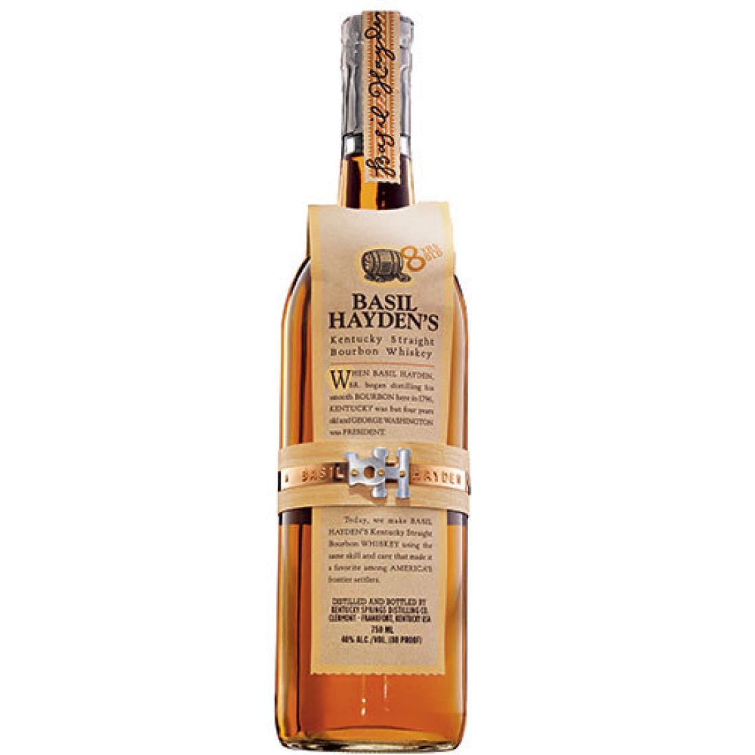 A Bottle of Basil Hayden’s Kentucky Straight Bourbon Whiskey 750ml