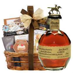 Blanton's Bourbon with Bon Appetit Gourmet Gift Basket