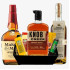 Bourbon Gift Set (Pack of 3 Bottles) & Cheese Basket