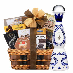 Clase Azul Reposado Tequila and Godiva Gift Basket