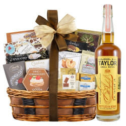 E.H. Taylor Jr. Small Batch Bourbon with Bon Appetit Gourmet Gift Basket