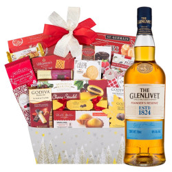 The Glenlivet Founder's Reserve with Godiva Chocolates Basket